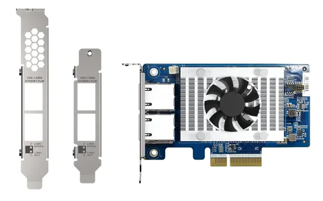 qnap-qxg-10g2t-x710-carte-r-seau-2x-10gbe-rj45-pcie image 1