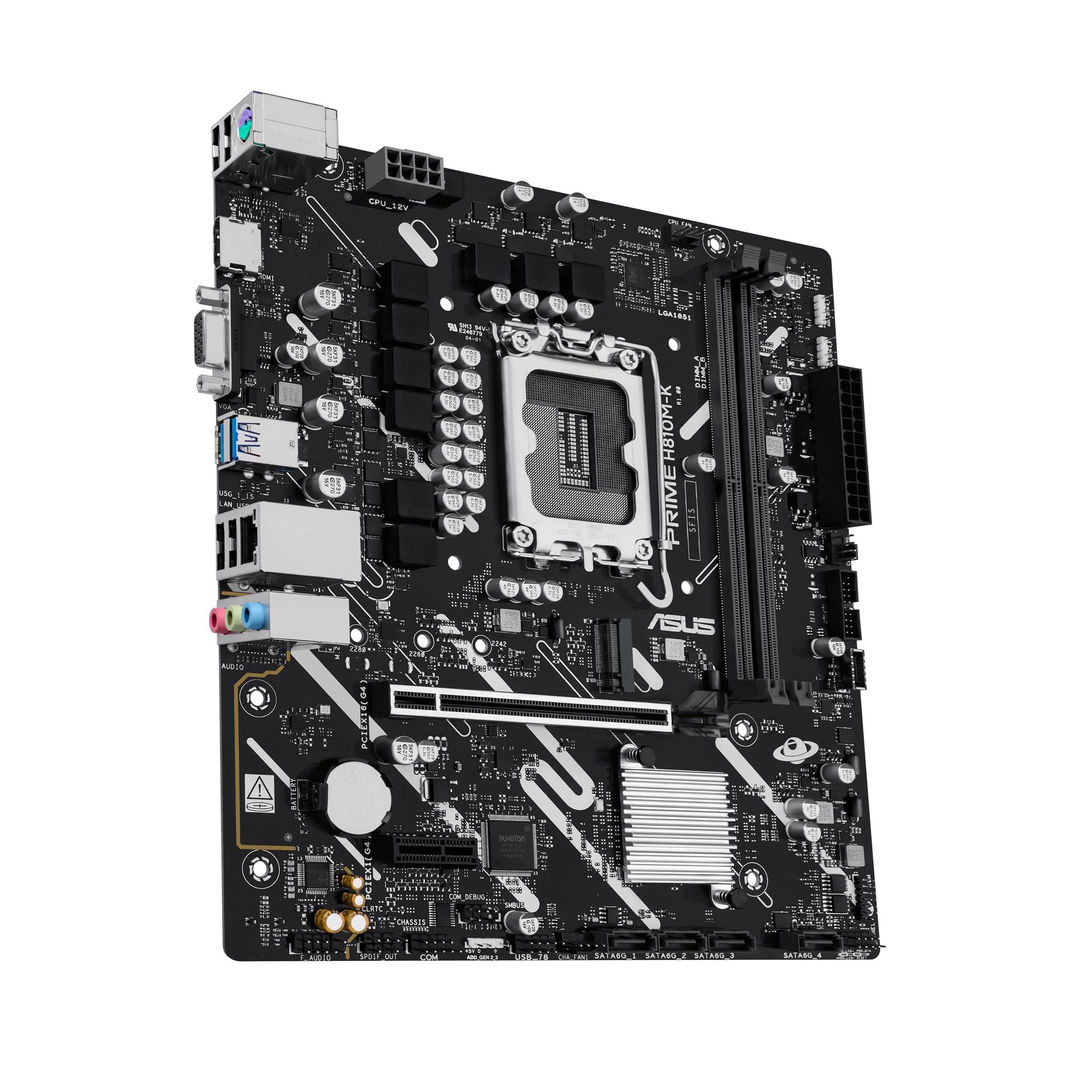 asus-rog-prime-h810m-k-carte-m-re-micro-atx-lga-1851-ddr5 image 3