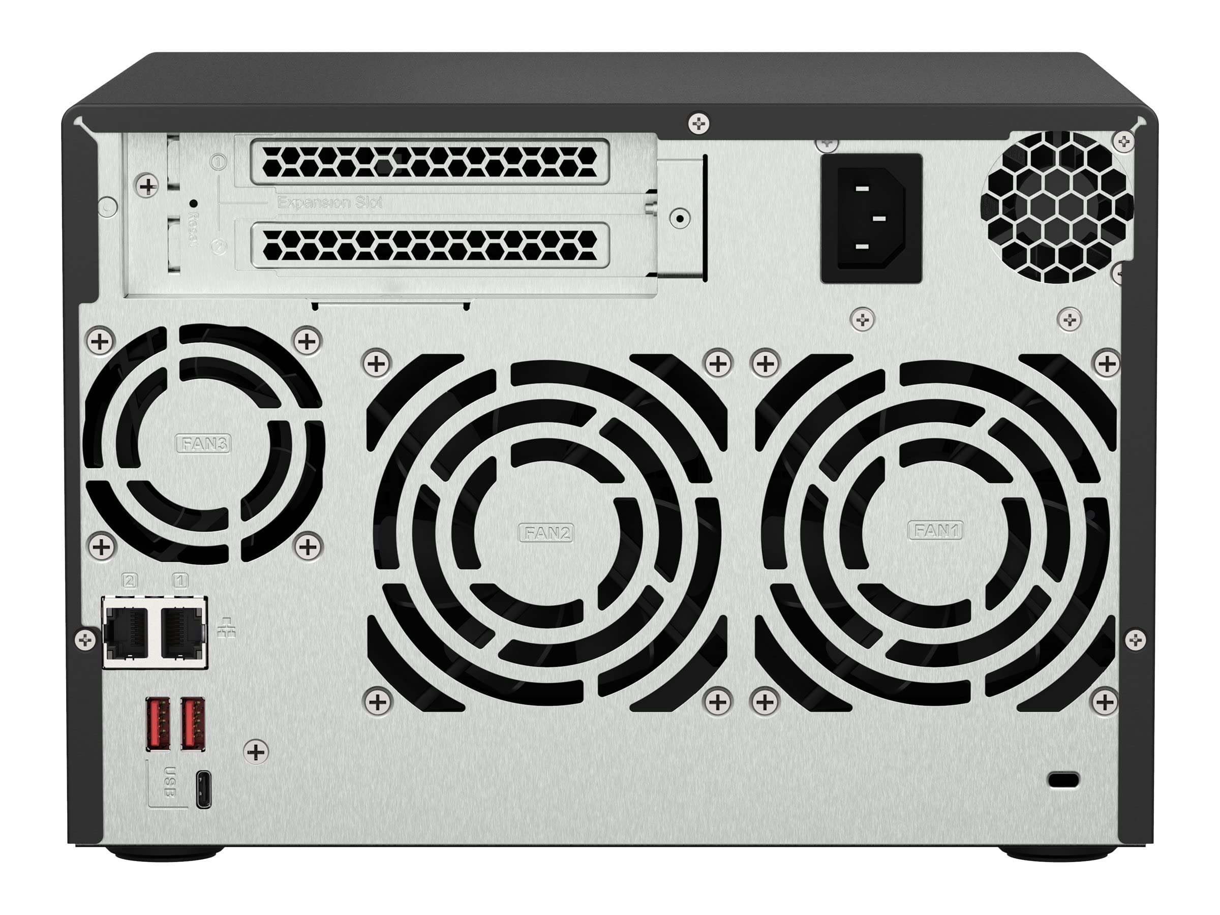 qnap-ts-673a-serveur-nas-6-baies-amd-ryzen-2-5gbe-m-2-nvme-pcie image 6