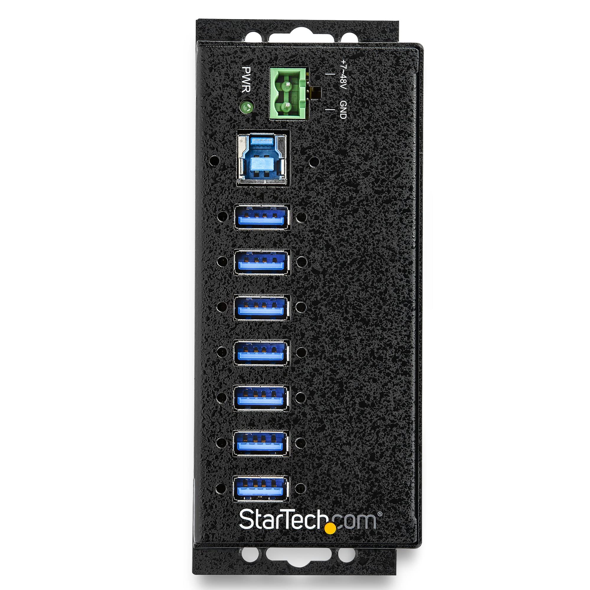 startech-com-hub-industriel-usb-3-0-7-ports-5gbps-m-tal-hb30a7ame image 3