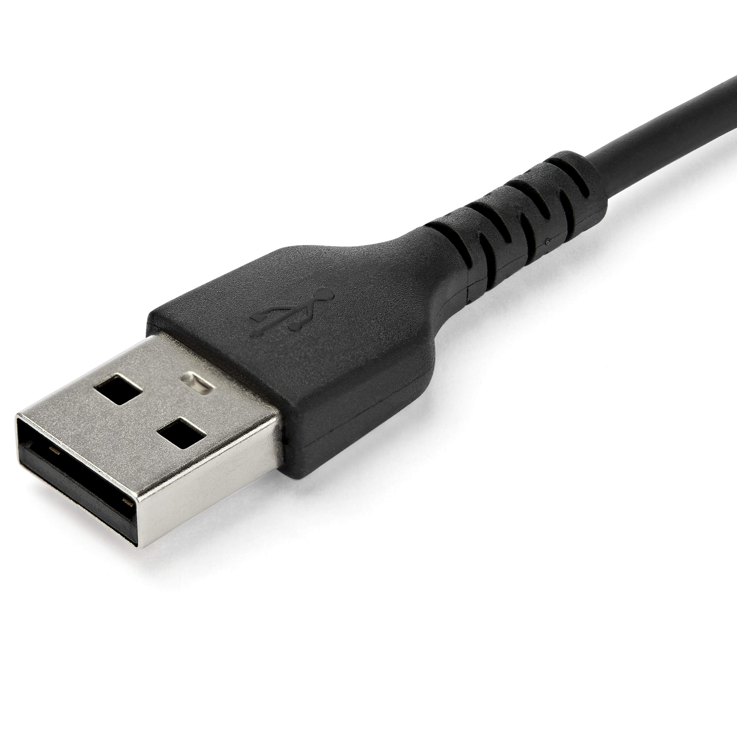 startech-com-c-ble-usb-a-vers-usb-c-2m-charge-3a-robuste-noir image 3