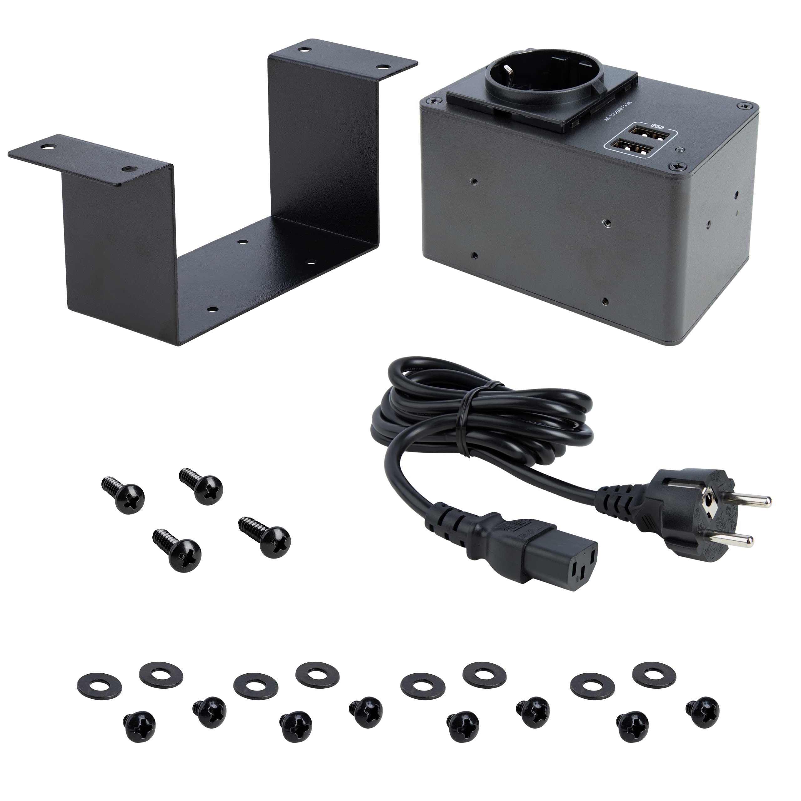 startech-com-module-hub-de-charge-1x-secteur-2x-usb-a-montage-table image 8