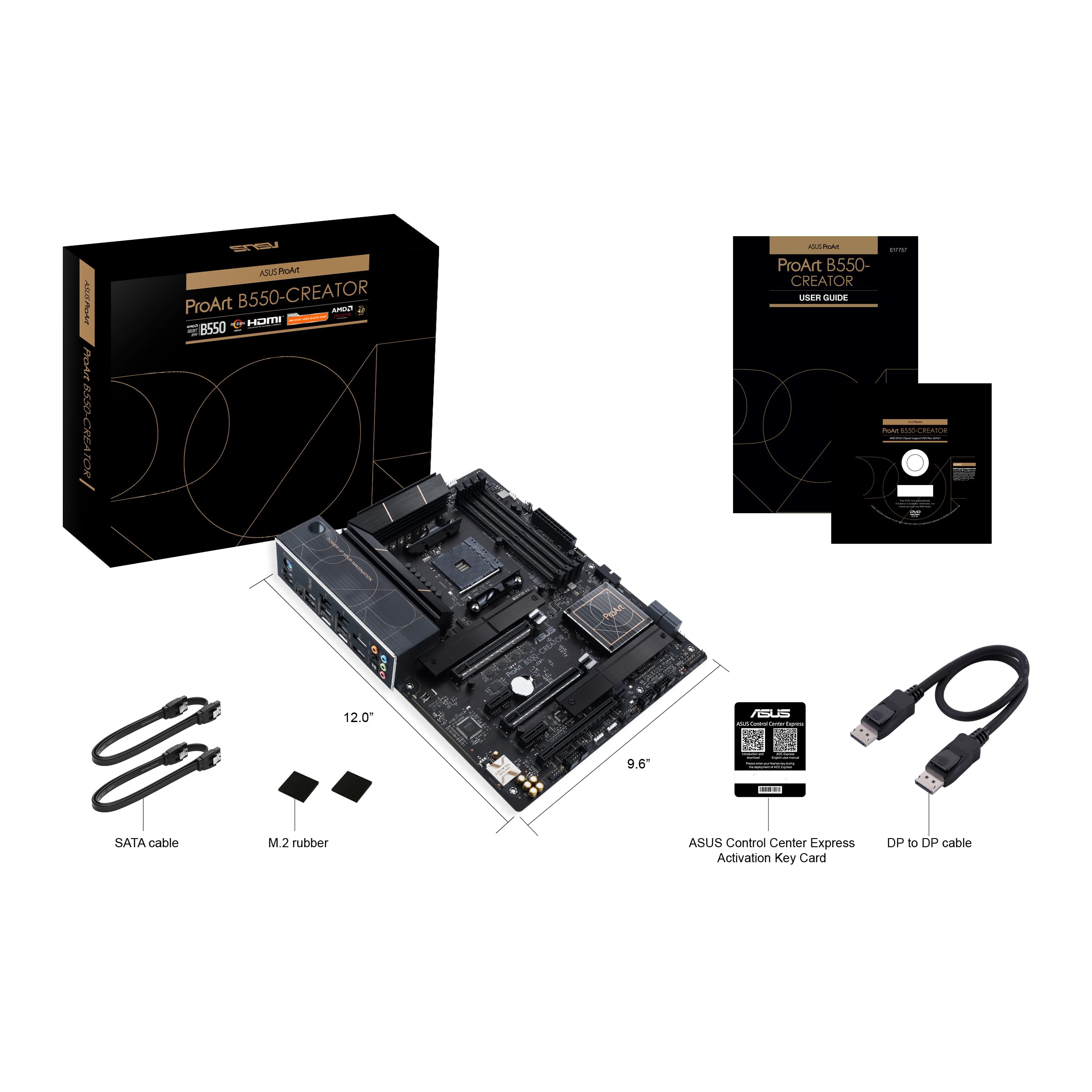 asus-proart-b550-creator-carte-m-re-am4-atx-double-thunderbolt-4 image 5