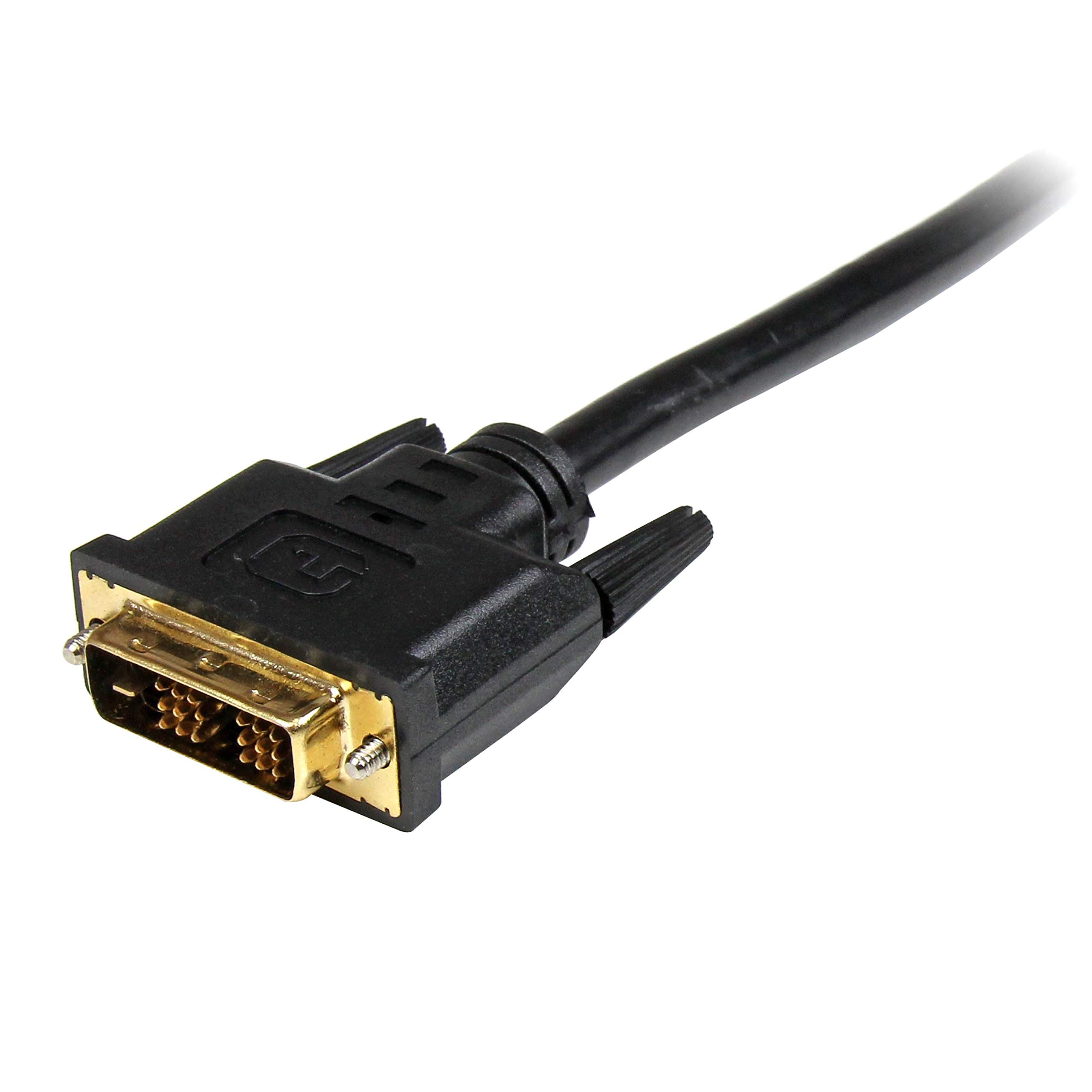 startech-com-hddvimm50cm-c-ble-hdmi-vers-dvi-d-50-cm-m-m-noir image 2