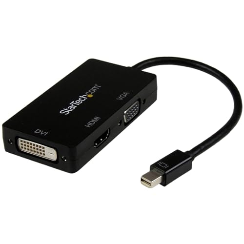 startech-com-adaptateur-3-en-1-mini-displayport-vers-hdmi-vga-dvi-4k image 5
