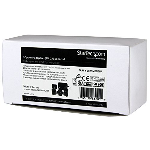startech-com-sva9m2neua-adaptateur-secteur-9v-2a-type-m image 8