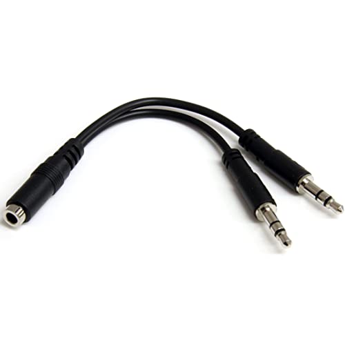 startech-com-muyhsfmm-r-partiteur-casque-jack-3-5mm-4-broches-vers-2x-3-broches image 3