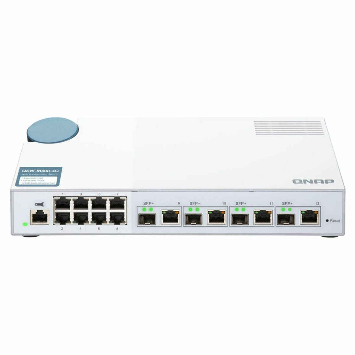 qnap-qsw-m408-4c-switch-manag-12-ports-8x-1g-4x-10g-sfp-rj45-combo image 4