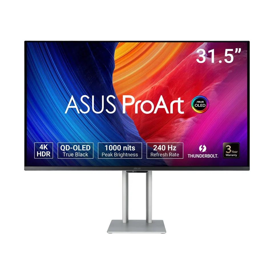asus-rog-proart-pa32ucdm-31-5-4k-qd-oled-240hz-0-1ms-argent image 1