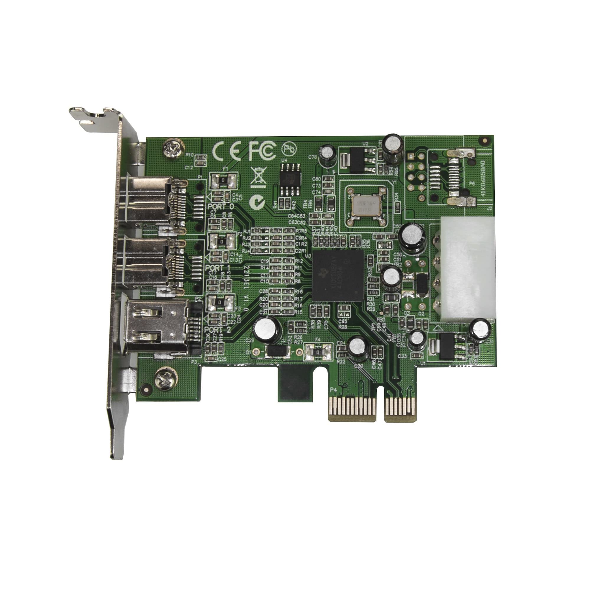 startech-com-carte-pcie-firewire-3-ports-pex1394b3lp-low-profile image 2