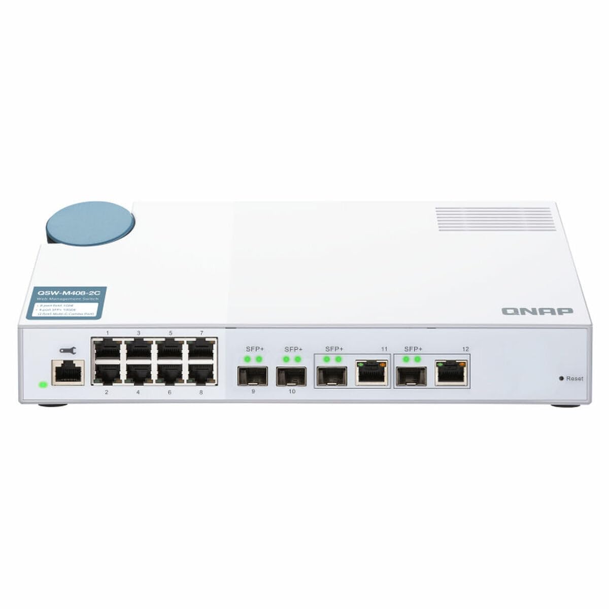qnap-qsw-m408-2c-switch-manageable-12-ports-4x-10gbe-sfp-8x-gigabit image 3