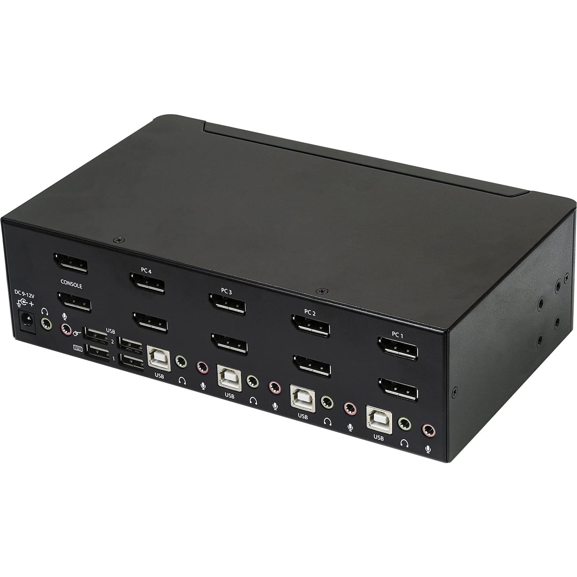 startech-com-switch-kvm-4-ports-double-displayport-4k-60hz-avec-hub-usb image 4