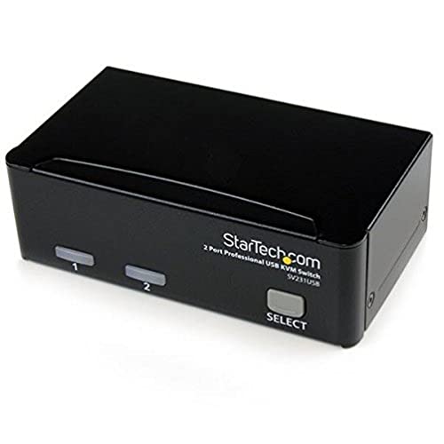 startech-com-sv231usbgb-switch-kvm-usb-vga-2-ports-avec-c-bles image 3