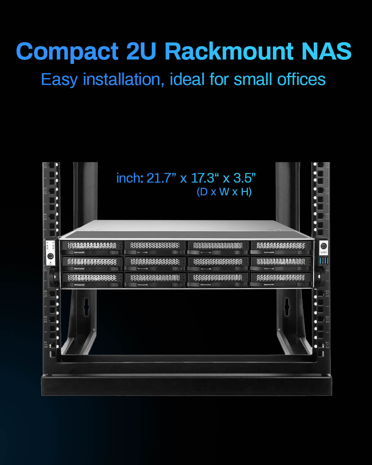 terramaster-u12-500-plus-nas-rackmount-12-baies-i7-10gbe image 5