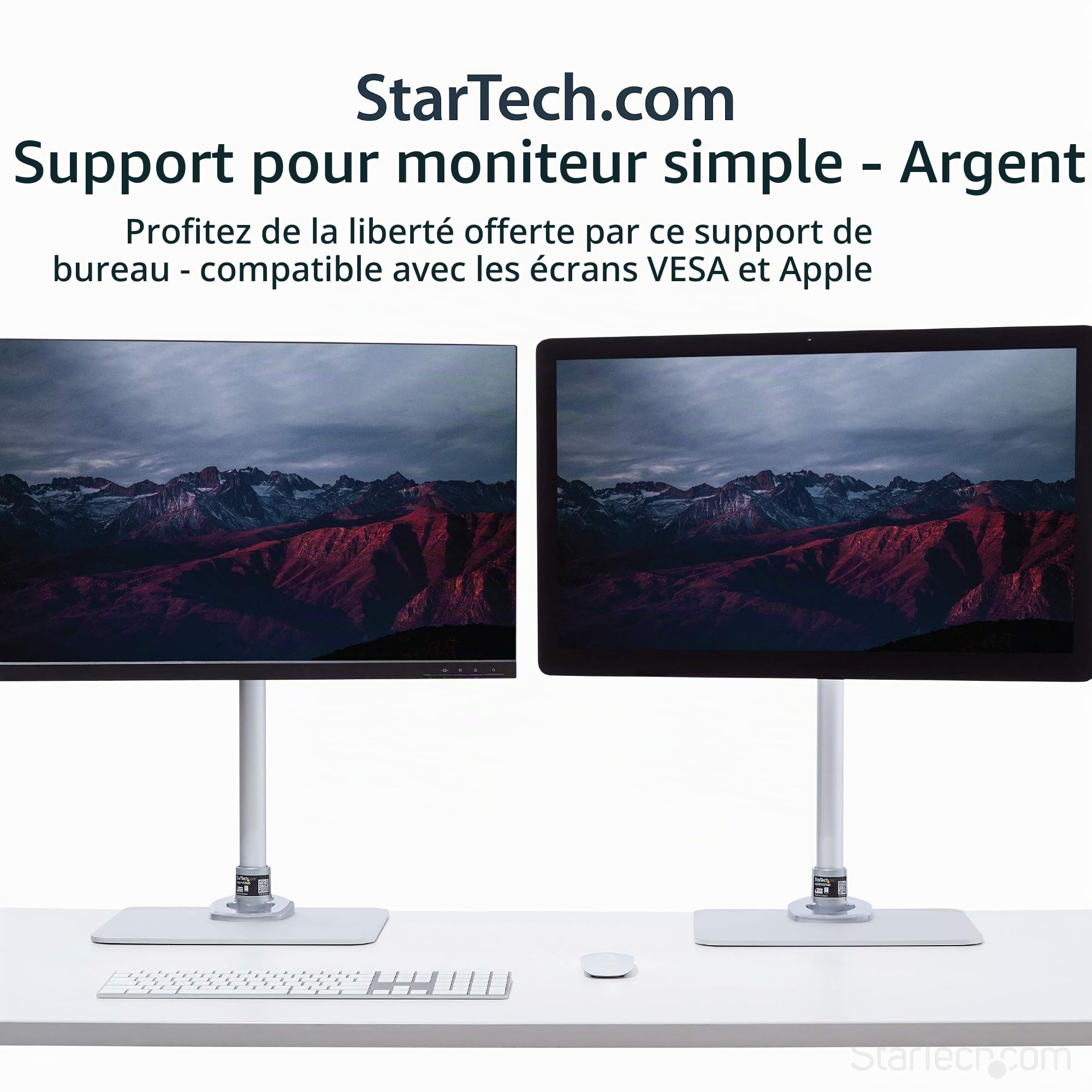 startech-com-armpivstnd-support-sur-pied-pour-cran-unique-12-34-14kg-argent image 2
