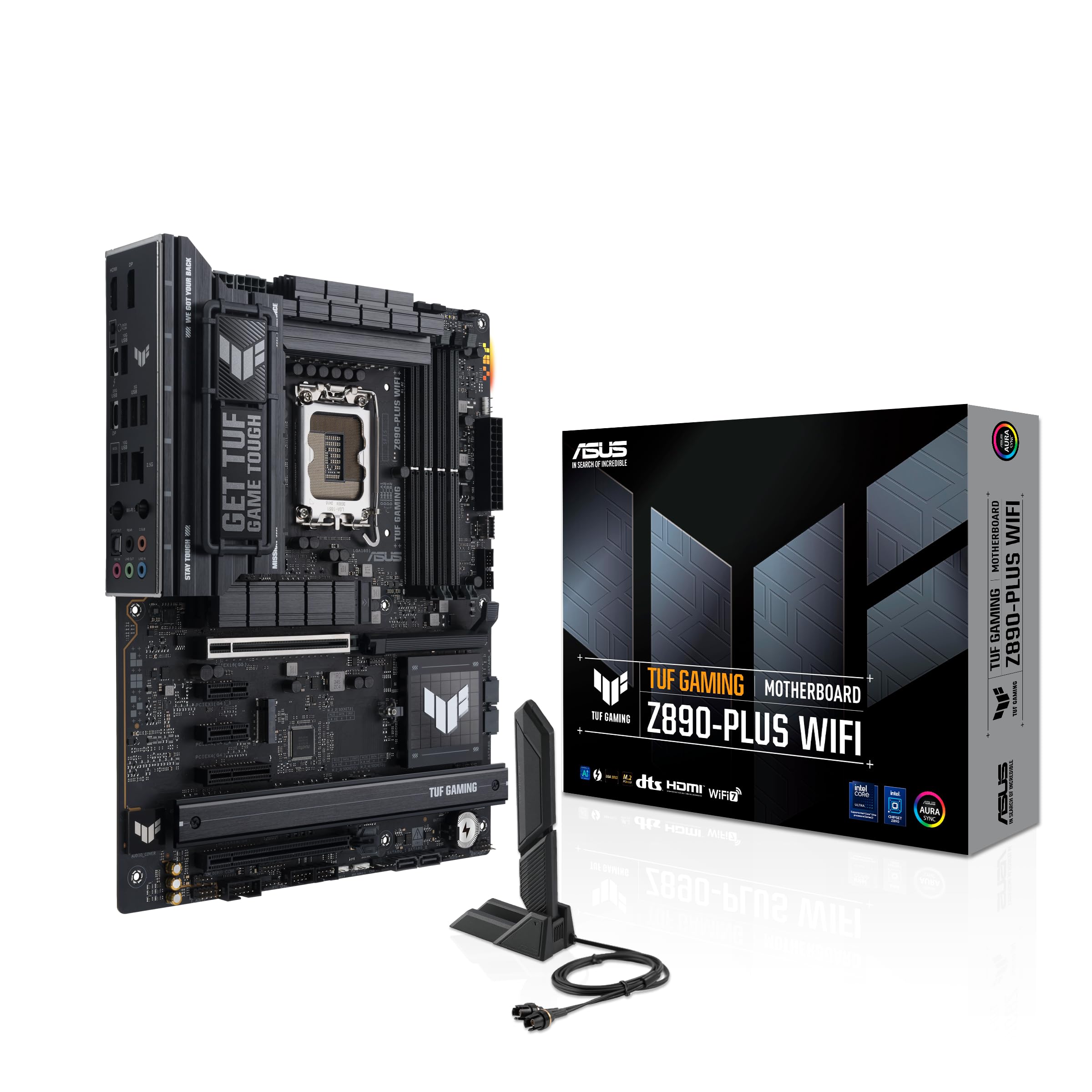 asus-tuf-gaming-z890-plus-wifi-carte-m-re-intel-atx-lga-1851-ddr5-wifi-7 image 1