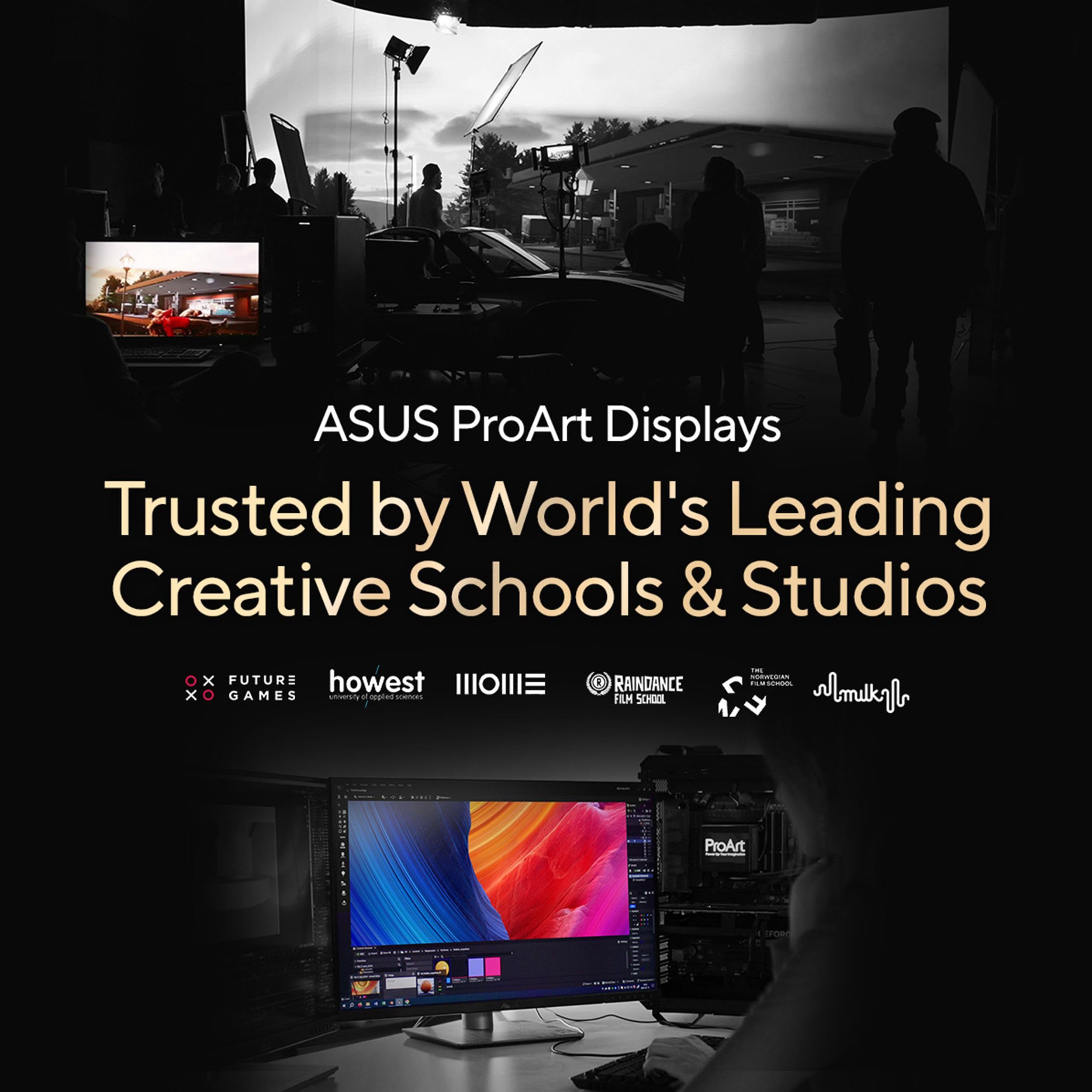 asus-proart-pa27ucge-cran-27-4k-ips-160hz-delta-e-1-usb-c-96w image 2