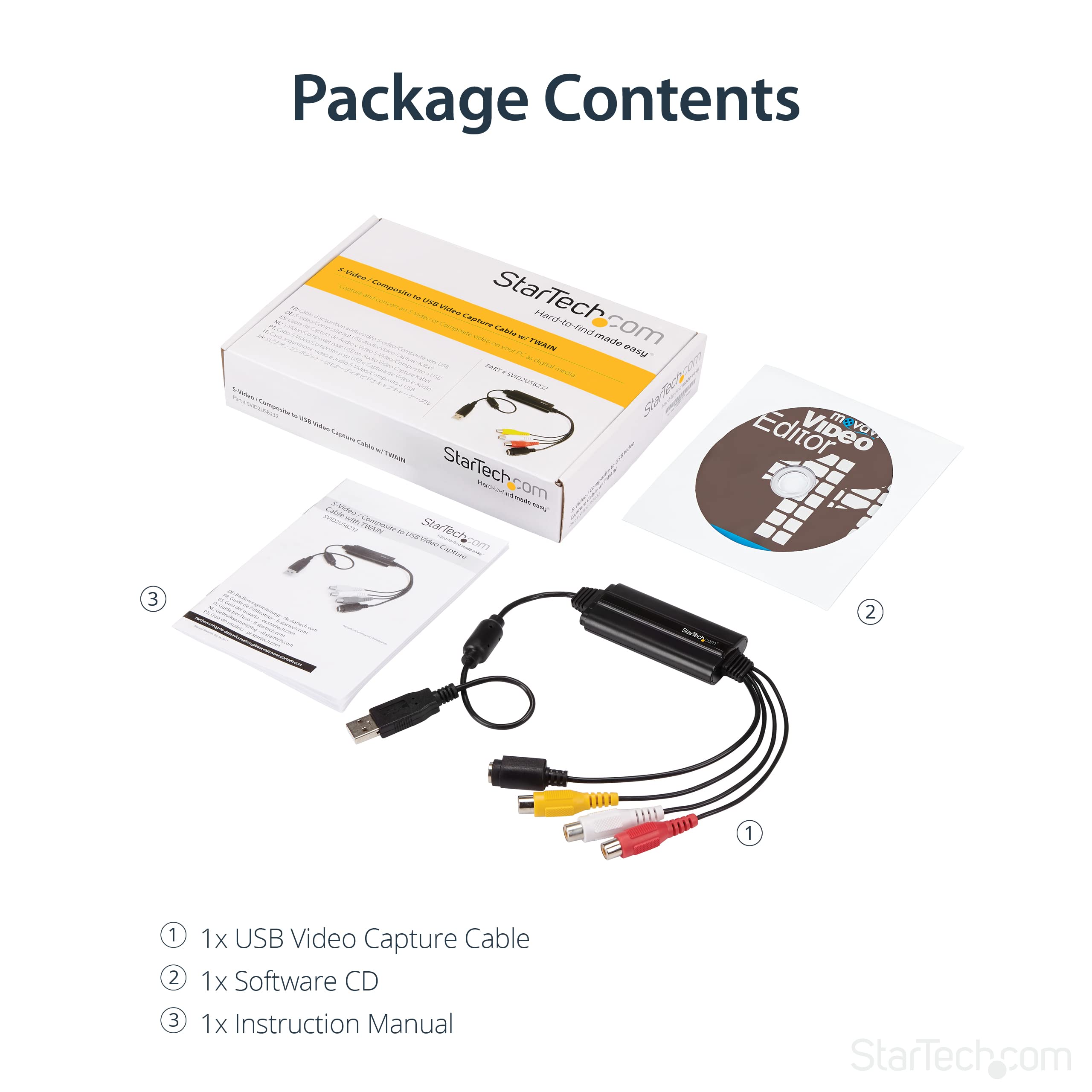 startech-com-svid2usb232-adaptateur-d-acquisition-vid-o-s-vid-o-composite-vers-u image 6