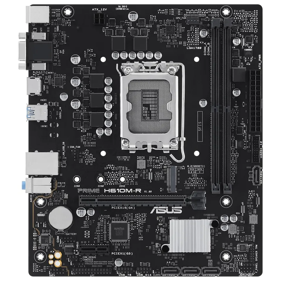 asus-rog-prime-h610m-r-si-carte-m-re-micro-atx-lga-1700-ddr5 image 1