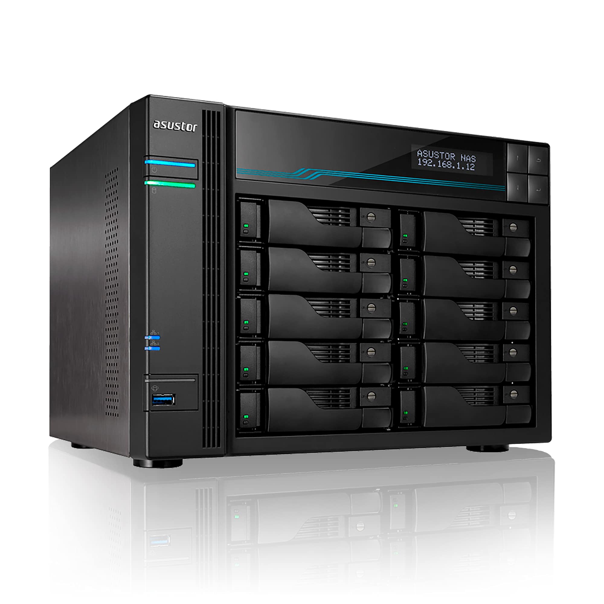 asustor-lockerstor-10-as6510t-nas-10-baies-2x-10gbe-2x-2-5gbe-m-2-nvme image 1