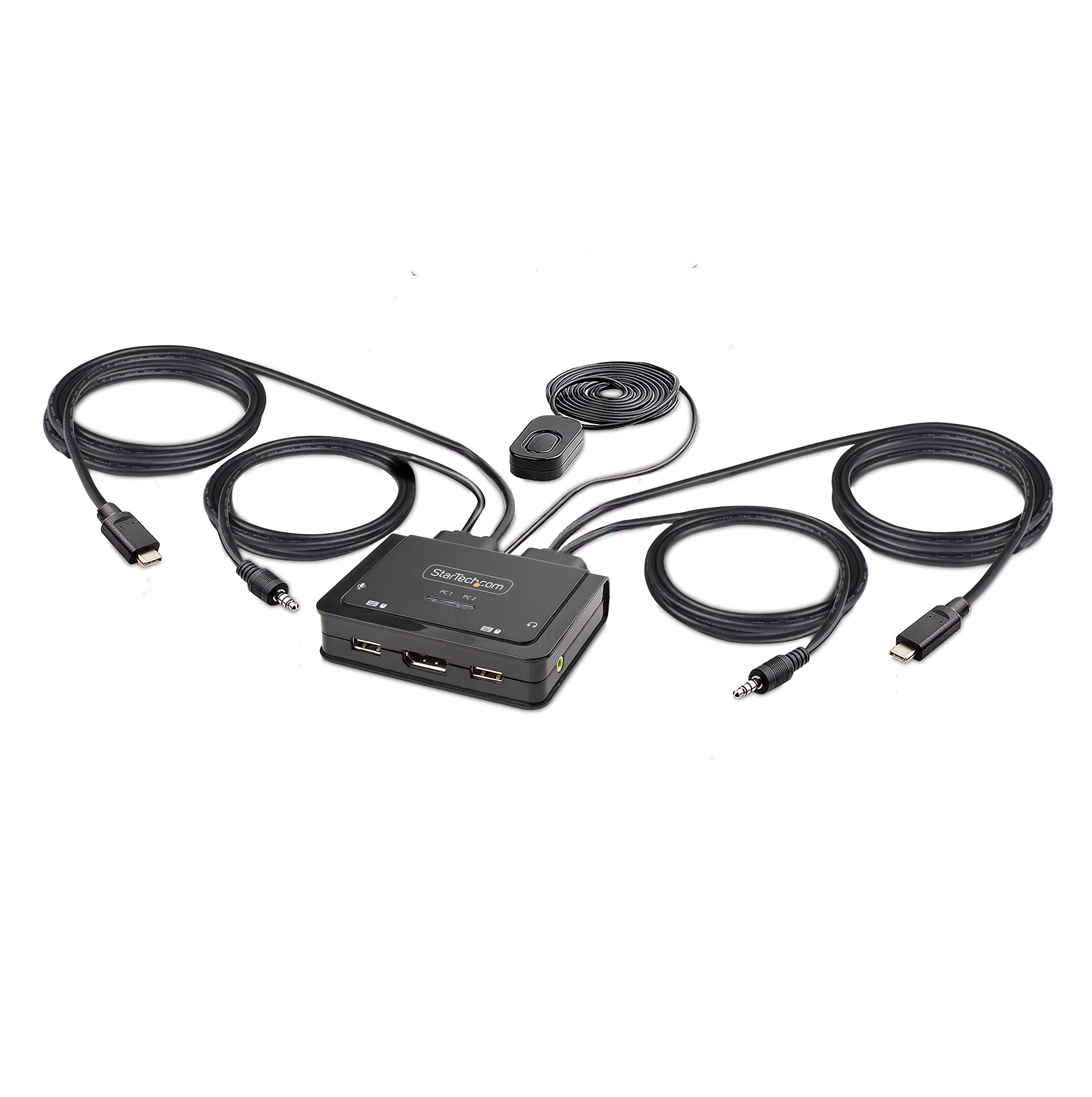 startech-com-switch-kvm-displayport-2-ports-double-cran-4k-60hz-aliment-usb image 8
