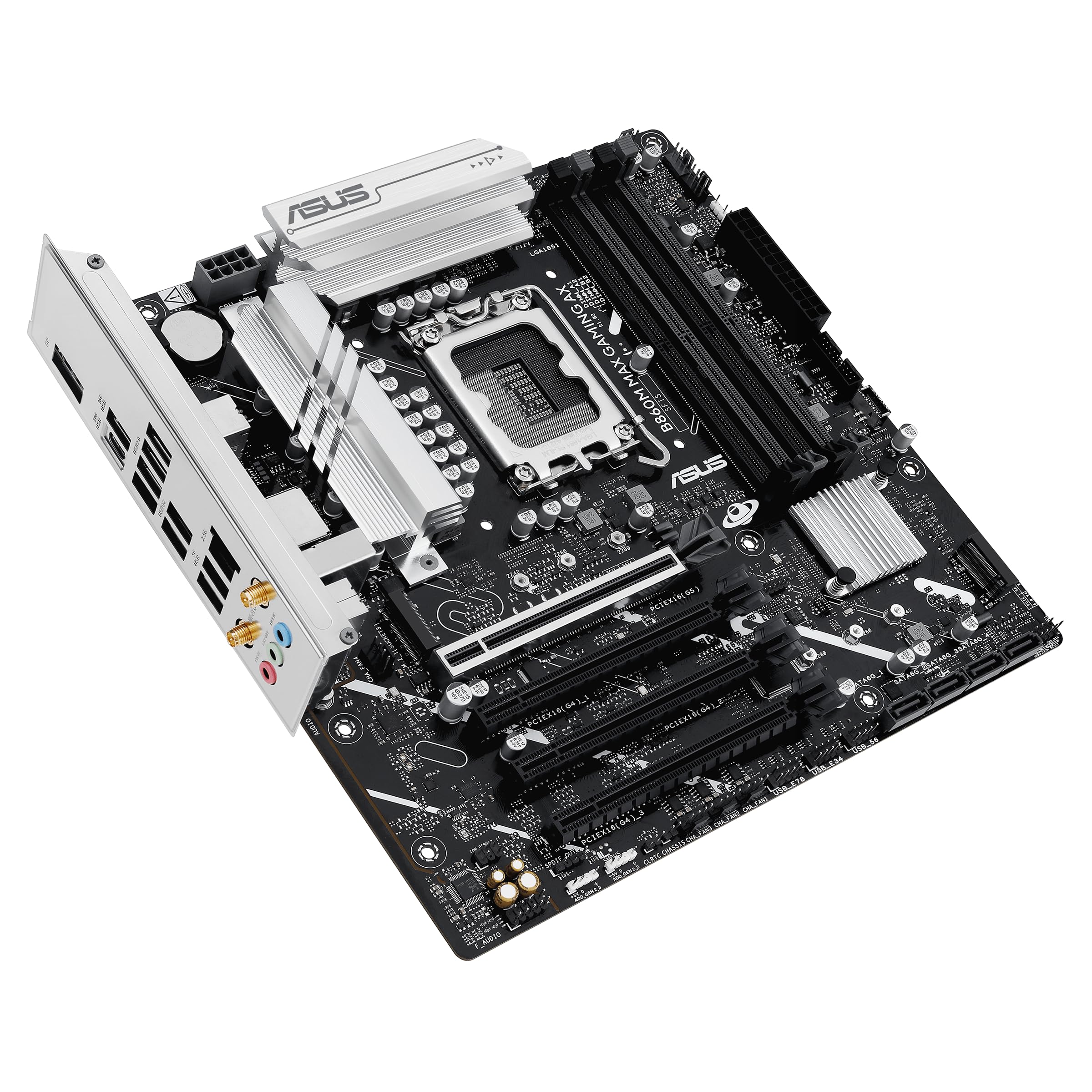 asus-rog-b860m-max-gaming-ax-carte-m-re-micro-atx-lga-1851-ddr5-wifi image 6