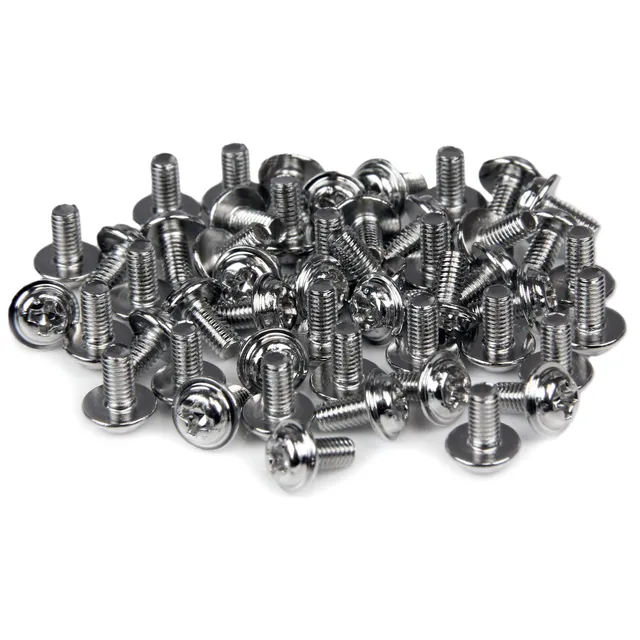 startech-com-vis-montage-m3-x-6mm-argent-lot-de-50 image 1